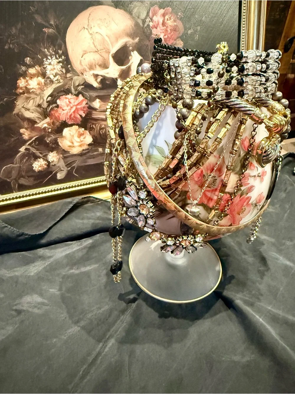 Designer Vintage Jewelry Jar - Monet, Brighton, Lia Sophia, Chicos and More 🪎